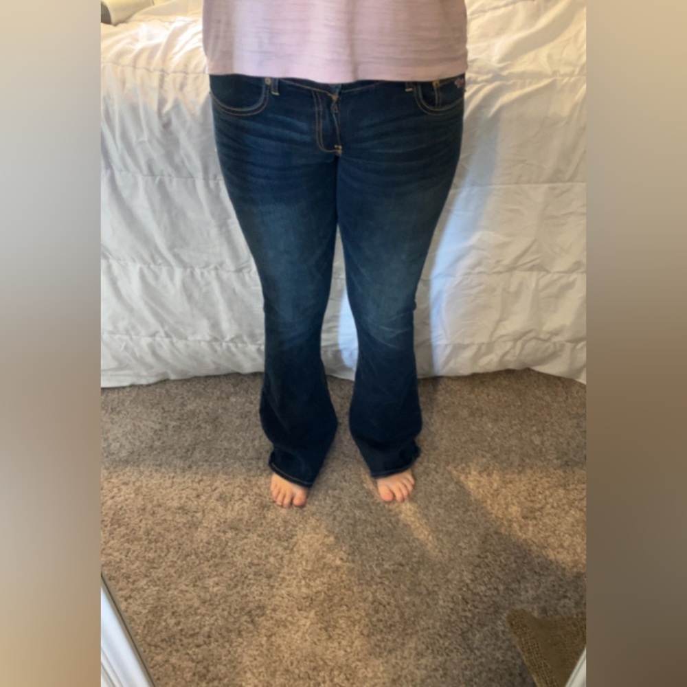 hollister flare jeans